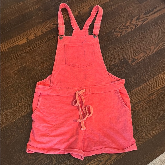 Coral Overalls by Wallflower 
(with Adjustable Straps) - Picture 1 of 2